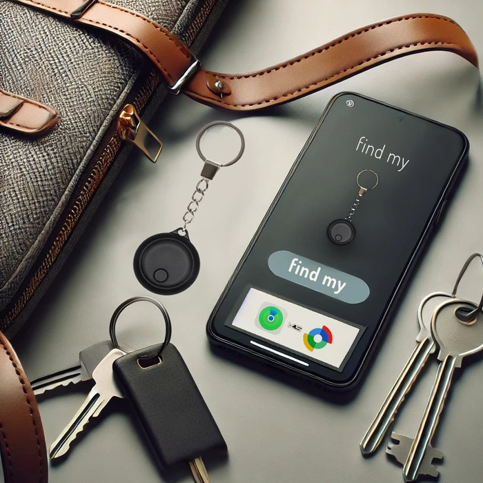 Smart Tag Gembird Black