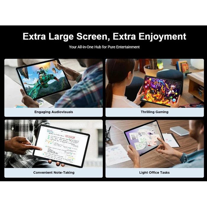 Doogee Tab E3 Max 4G 14" (8GB/256GB) Γκρι