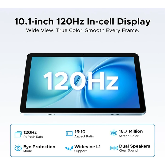 Doogee Tab G5 4G 10.1" (3GB/128GB) Μαύρο