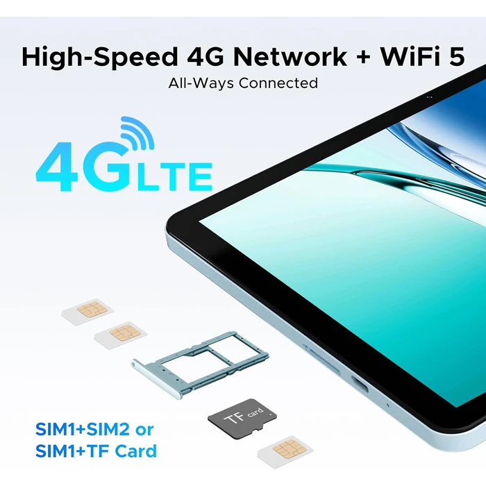 Doogee Tab G5 4G 10.1" (3GB/128GB) Μαύρο