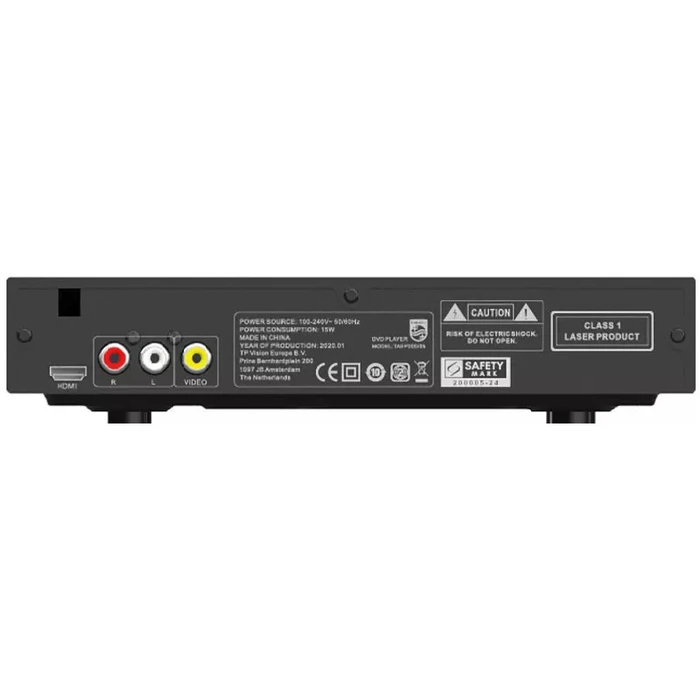 DVD Player Philips TAEP200/GRS με USB και HDMI