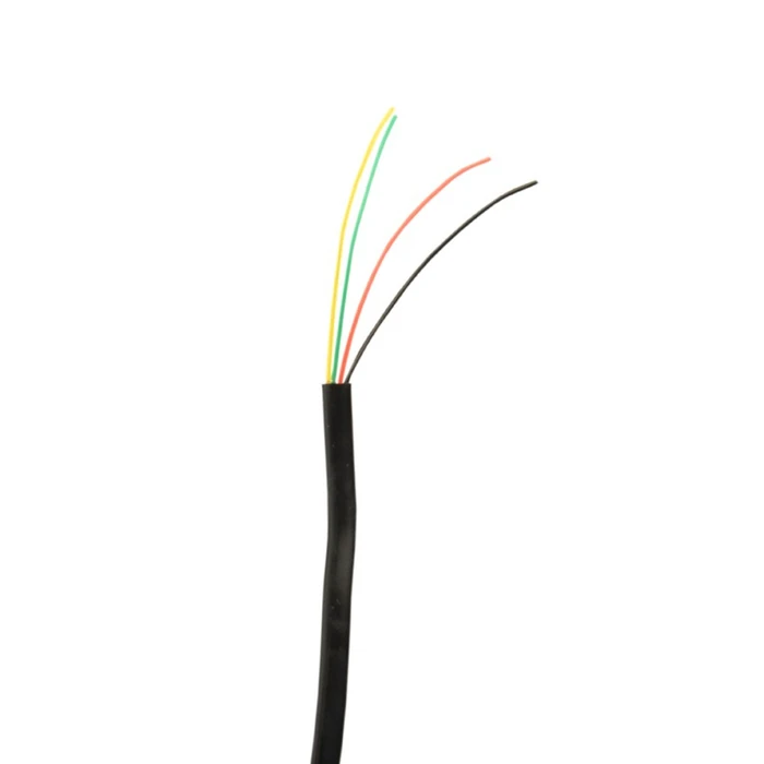 Καλώδιο Τηλεφώνου Cablexpert Flat Stranded Wire 100M Black 4 Wires