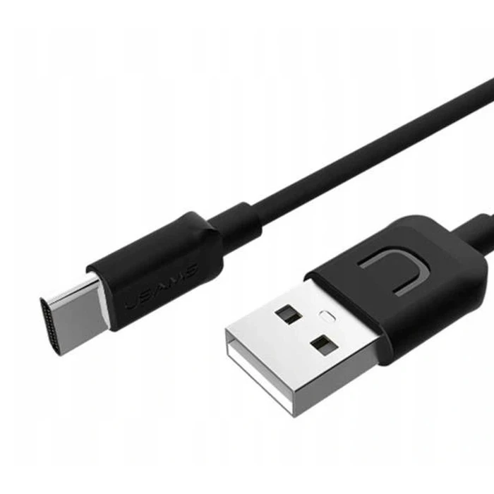 Καλώδιο USB Usams σε Type-C US-SJ099 U-Turn, 1m, μαύρο