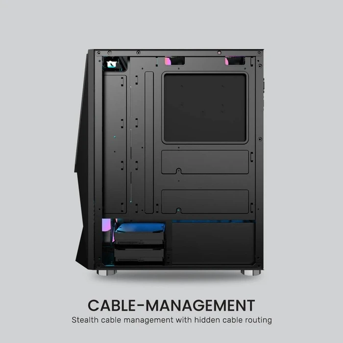 Κουτί Η/Υ Armaggeddon Dual Chamber With 3 Argb Fans Tritron 3 White