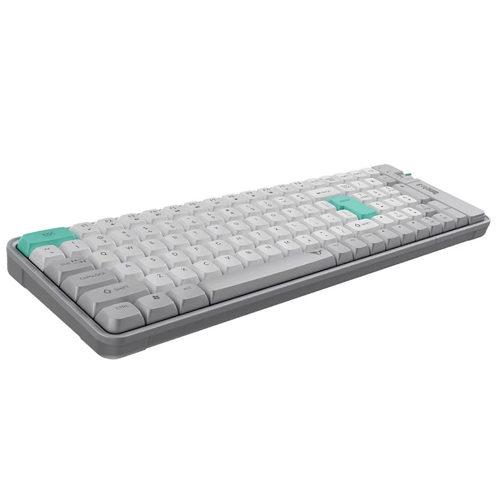 Alcatroz Tetriz Air 3 Ασύρματο Bluetooth Πληκτρολόγιο US Winter White