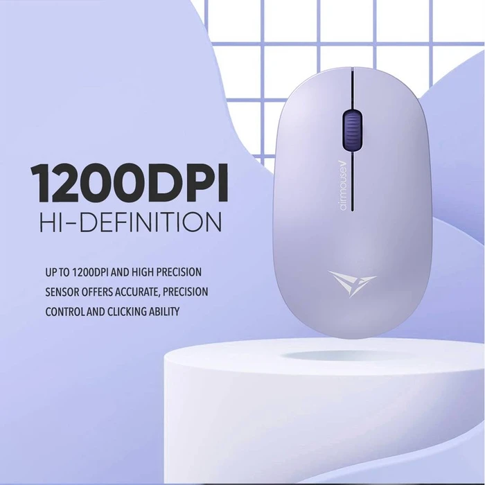 Ποντίκι Ασύρματο Alcatroz Airmouse V Lavender 1200Dpi