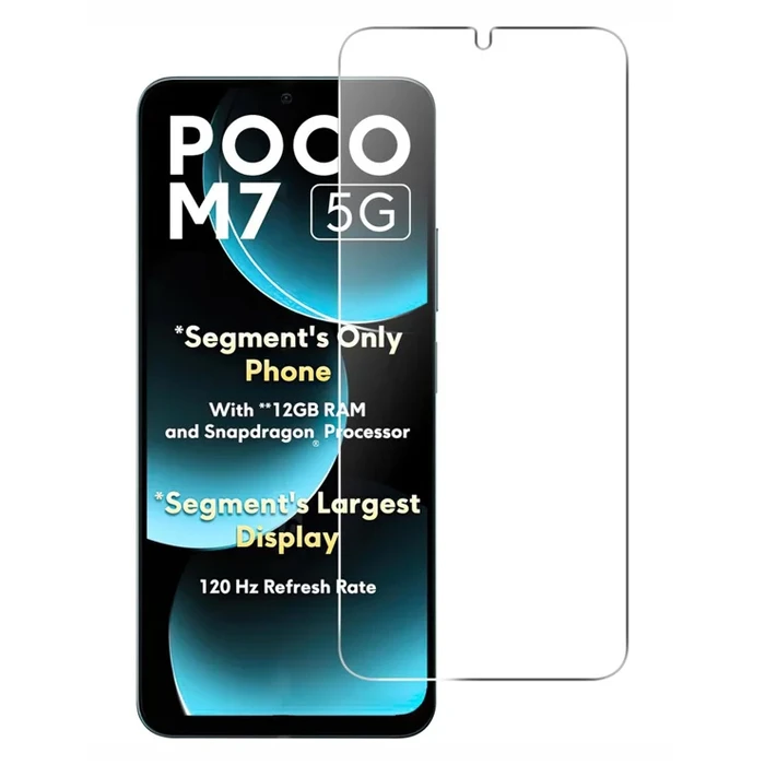 Προστατευτικό Οθόνης Powertech Tempered Glass 2.5D Tgc-0743 για Xiaomi Poco M7 5G