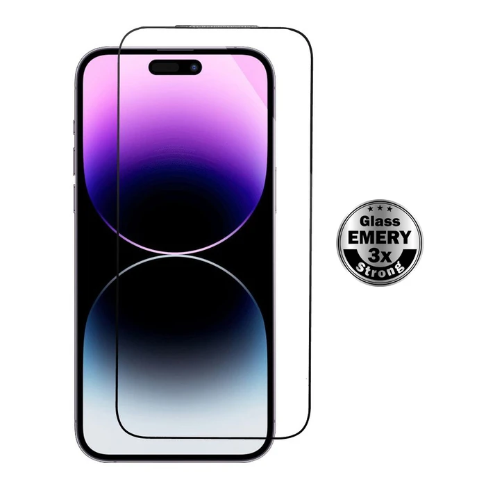 Powertech Tempered Glass Emery 5d Tgc-0796 Iphone 17 Pro Max Full Glue