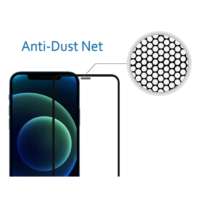 Screen Protector Powertech 5D TGCDP-0003 iPhone 12 Mini, dustproof