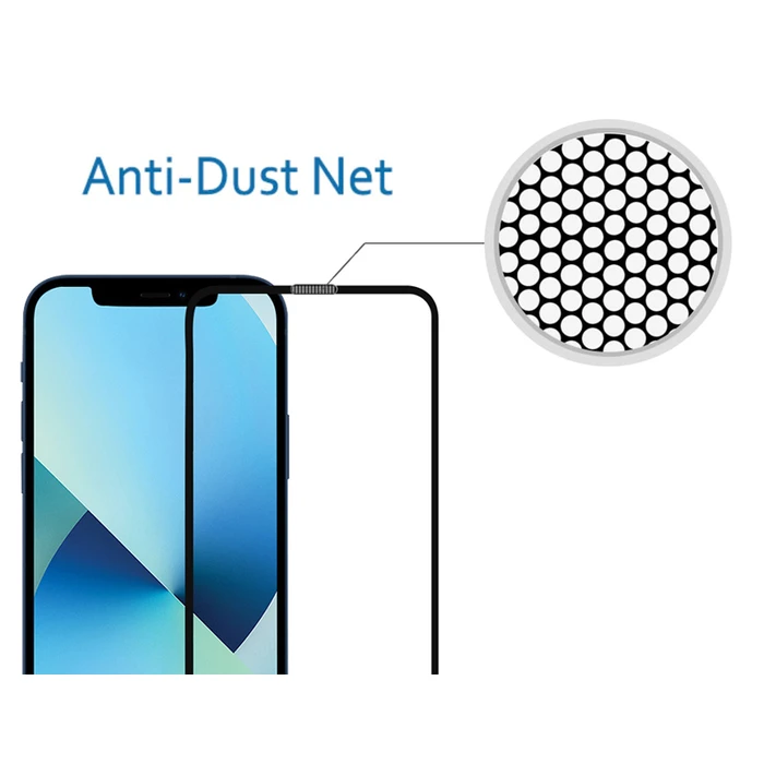 Screen Protector Powertech 5D TGCDP-0006 iPhone 13 Mini, dustproof