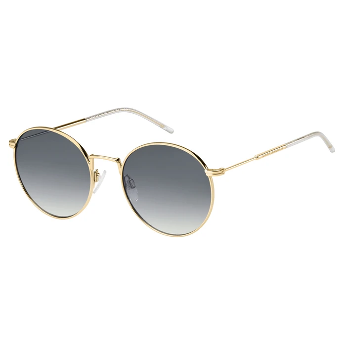 Tommy Hilfiger Women Sunglasses TH1586/S 0009O - Rose Gold Metal Frame, Grey Lenses, 52/19/140