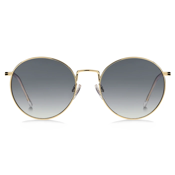 Tommy Hilfiger Women Sunglasses TH1586/S 0009O - Rose Gold Metal Frame, Grey Lenses, 52/19/140