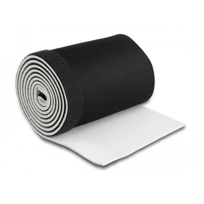 Δεματικά Καλωδίων Ταινία νεοπρενίου velcro TIES-037, 13.5cm, 1.5m, μαύρη/λευκή