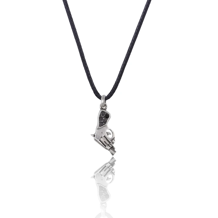 Γυναικείο Κολιέ Time Force Tj1003C03 (40Mm-70cm) από Ασήμι Black