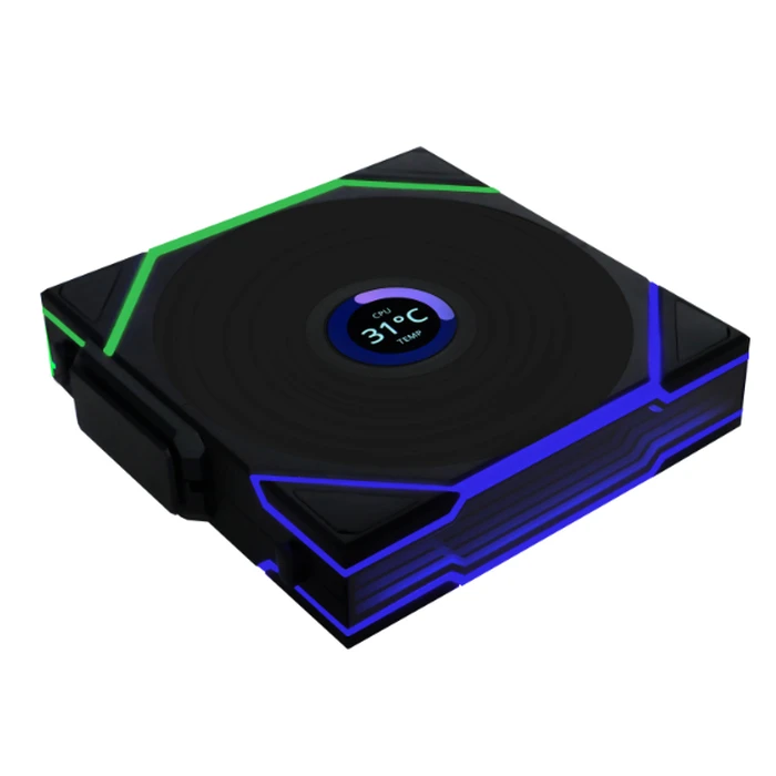 Case Fan 12cm Lian Li UNI FAN TL-LCD Wireless Reverse Black (1pc)