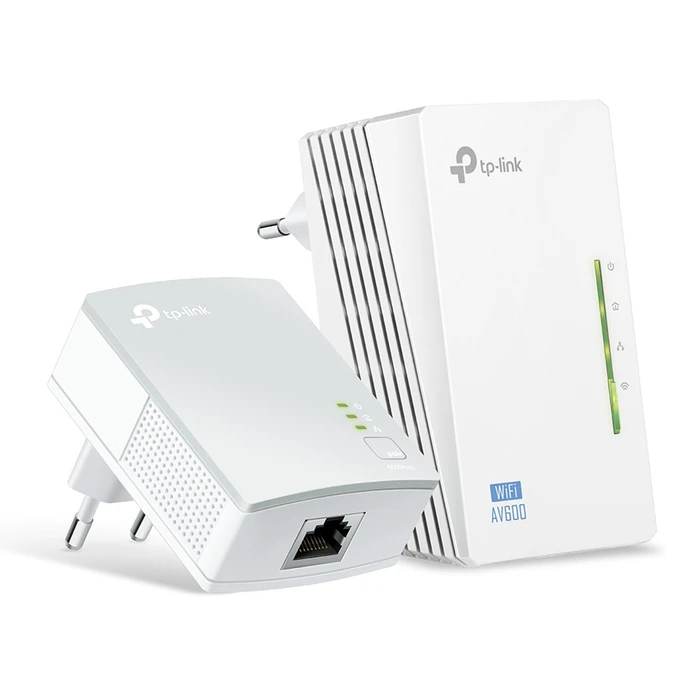 Powerline TP-Link Wi-Fi AV600 Extender Kit TL-WPA4220, 300Mbps, Ver. 4.0