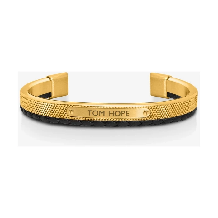 Ανδρικό Βραχιόλι Tom Hope Tm0282 (M) από Ατσάλι Golden