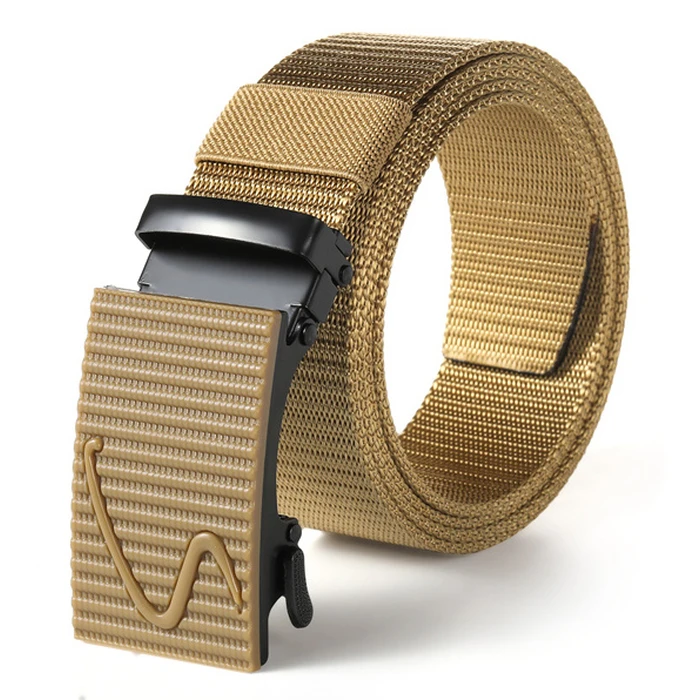 Ζώνη Στρατιωτικού Τύπου Tmv-0057, Ρυθμιζόμενη, 3.8 X 120cm, Καφέ
