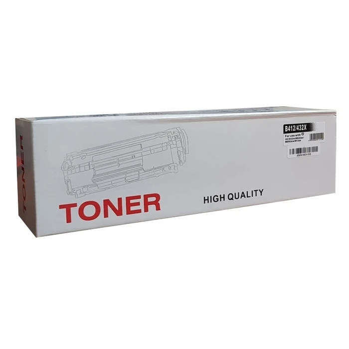 Toner Συμβατό για OKI, B412/B432/MB492, 7K, Black