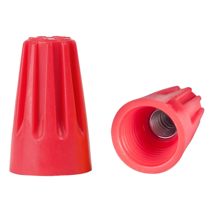 Σύνδεσμος Καλωδίου Twist-On P1 Tool-0085, Φ8.6mmx15.2mm, Κόκκινος, 25τμχ