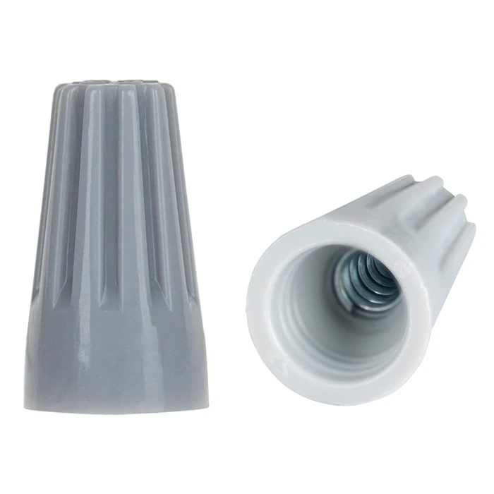 Σύνδεσμος Καλωδίου Twist-On P1 Tool-0086, Φ8.6mmx15.2mm, Γκρι, 25τμχ