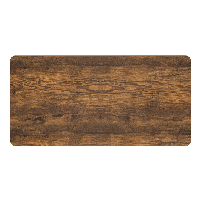 Επιφάνεια Γραφείου Brateck Tp12060R-2P, 120X60X1.8Cm, Καφέ Ξύλινη