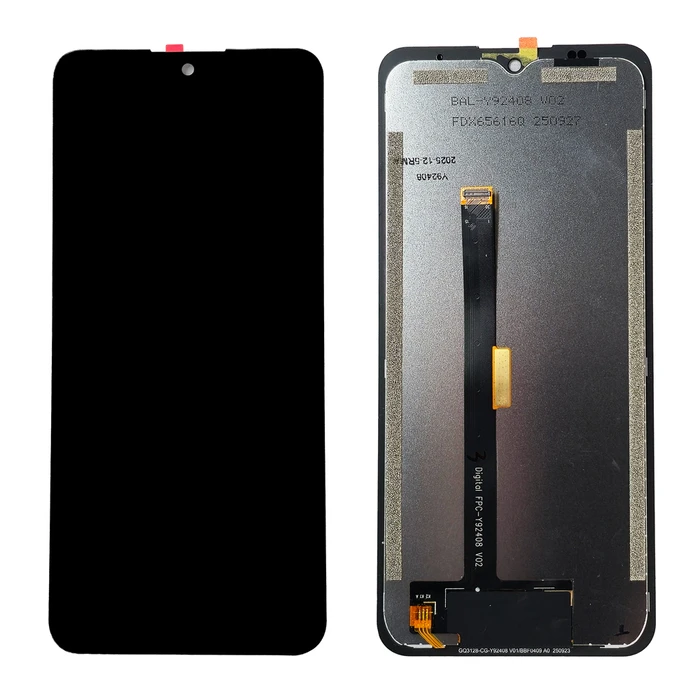 Ulefone Οθόνη με Μηχανισμό Αφής για Rugking 3 Pro (Μαύρο)
