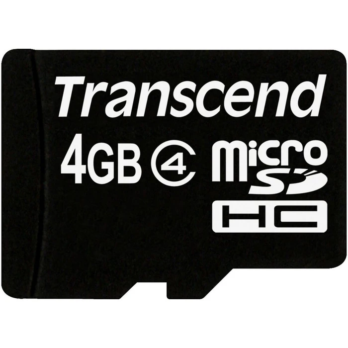 Κάρτα Μνήμης microSDHC Transcend 4GB Class 4