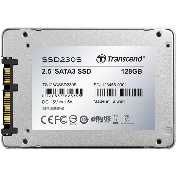 Σκληρός Δίσκος SSD 128GB Transcend SSD 230S SATA III