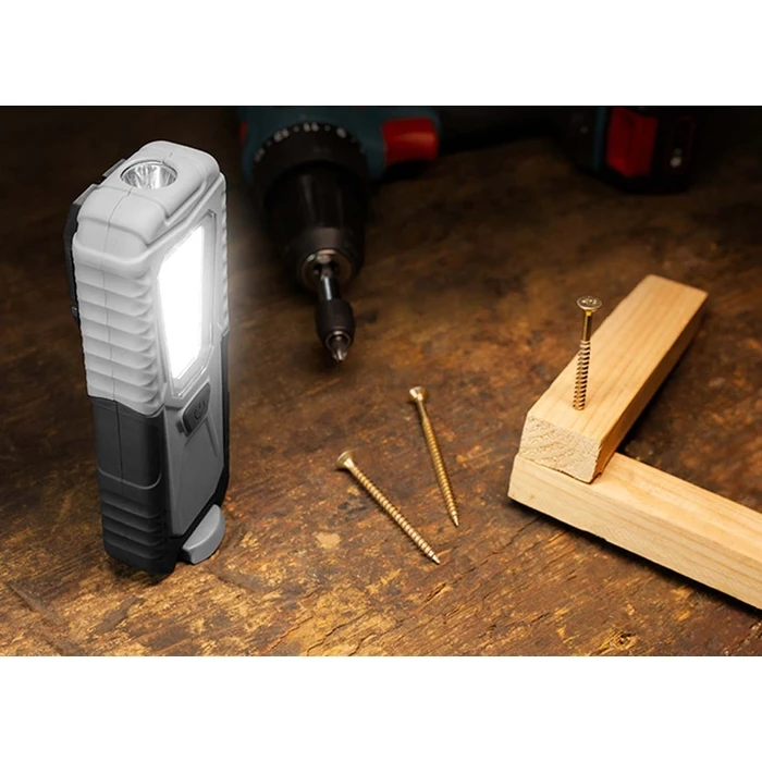 Φακός Εργασίας Tracer Workshop Base Led 3+1w 