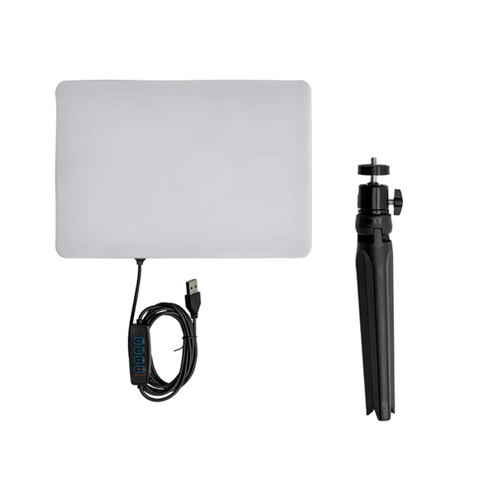 TRACER Lumi Lite Compact LED Panel Light 13W 1190 lm (TRAOSW47707) USB Desk/Studio Light