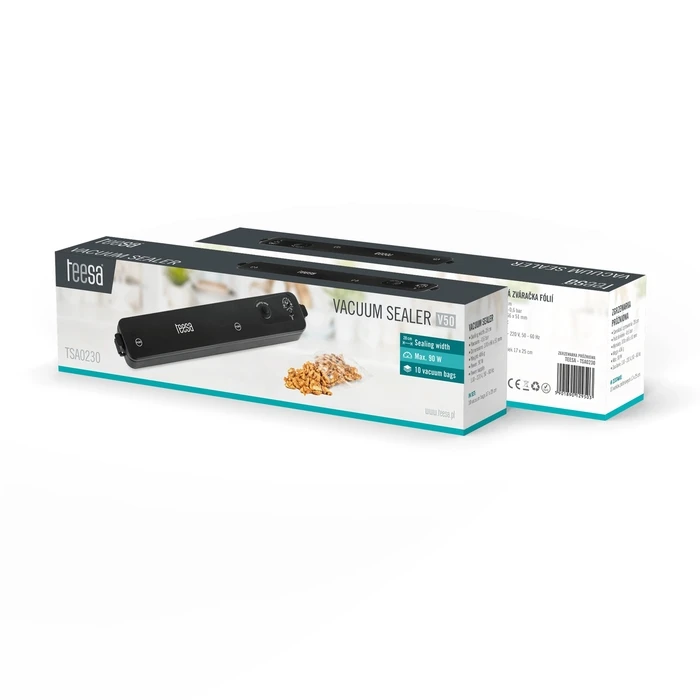 Teesa V50 Food Vacuum Sealer 28 cm 90 W (TSA0230)