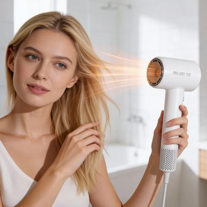 TEESA PRO DRY 700 Hair Dryer - Black