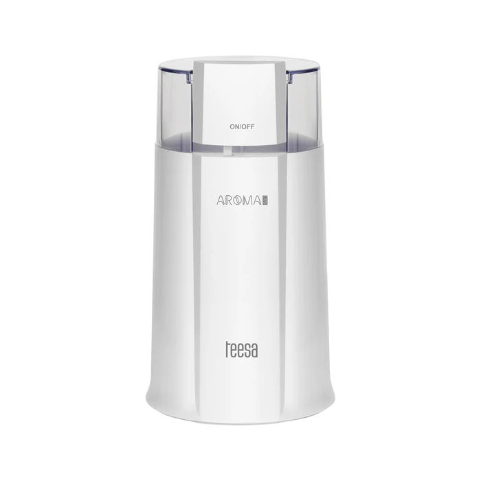Ηλεκτρικός Μύλος Καφέ Teesa Aroma G10 με χωρητικότητα 50gr λευκός