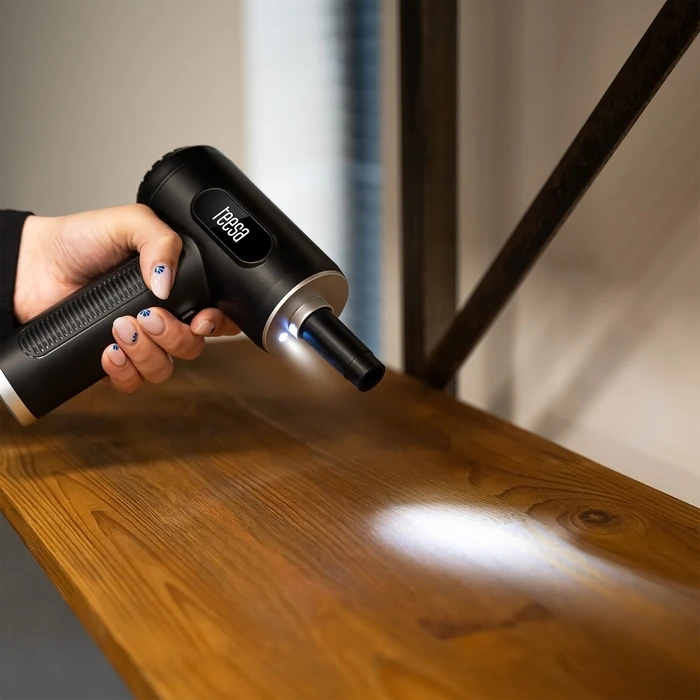 Teesa TSA5018 Rechargeable Handheld Sweeper / Blower (3-speed, 12V, 75W) with LED Torch