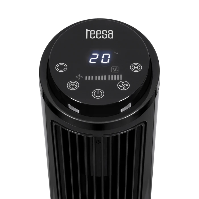 Teesa TSA8066 74 cm Tower Fan - Black