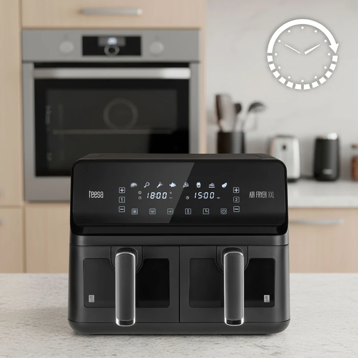 Teesa Air Fryer DUAL POT XXL 8L TSA8089 (2700W)