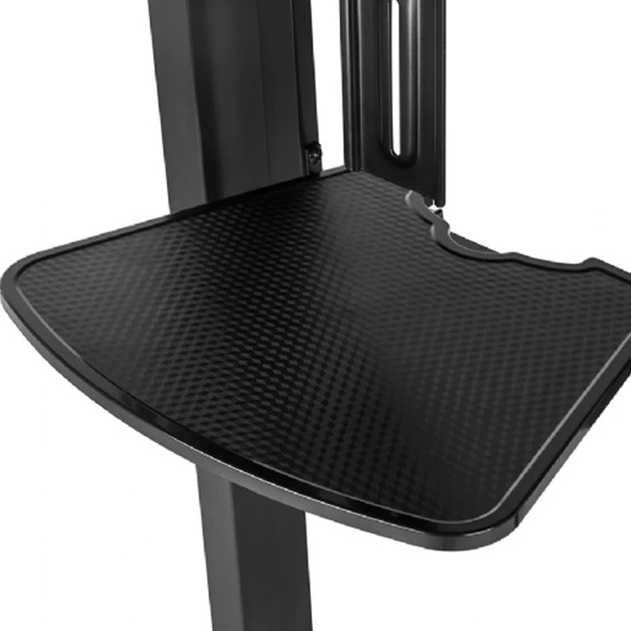 Βάση Τηλεόρασης Gembird Motorized Height Adjustable Floor Stand With Caster Wheels And Remote Control 55'-100'