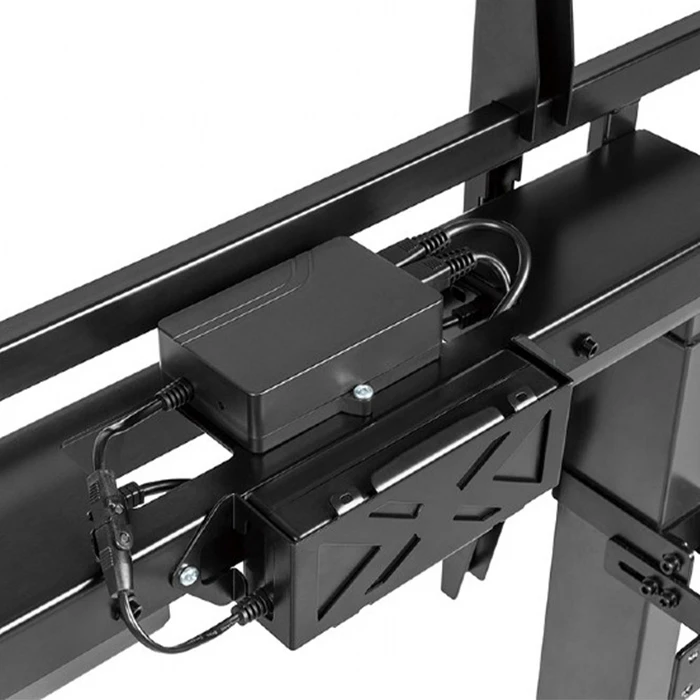 Βάση Τηλεόρασης Gembird Motorized Height Adjustable Floor Stand With Caster Wheels And Remote Control 55'-100'