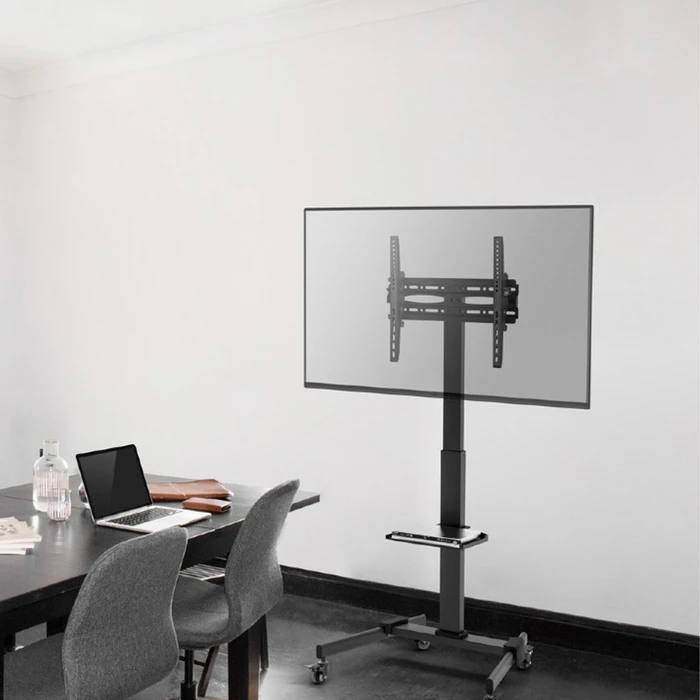 Βάση Τηλεόρασης Gembird Floor With Caster Wheels (Tilt) 32'-55'