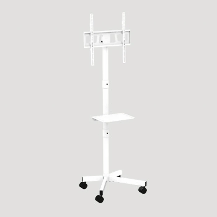 Βάση Τηλεόρασης Gembird Floor Tilt With Caster Wheels 32'-55' White