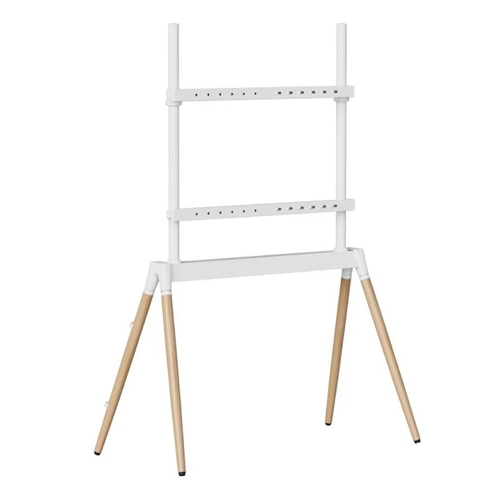 Βάση Τηλεόρασης Gembird Floor Stand 55'-86' White/Wood Max Vesa 600X400
