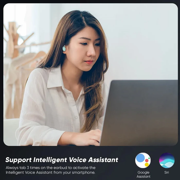 Bluetooth Handsfree Sonic Gear Earpump TWS 16 ANC MINT