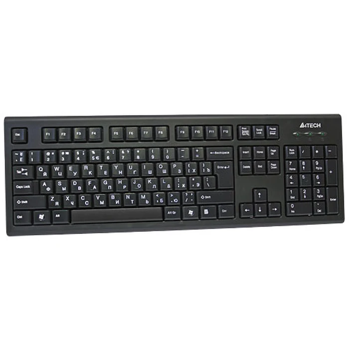 Πληκτρολόγιο Ενσύρματο A4Tech KR-85 USB QWERTY US English Black