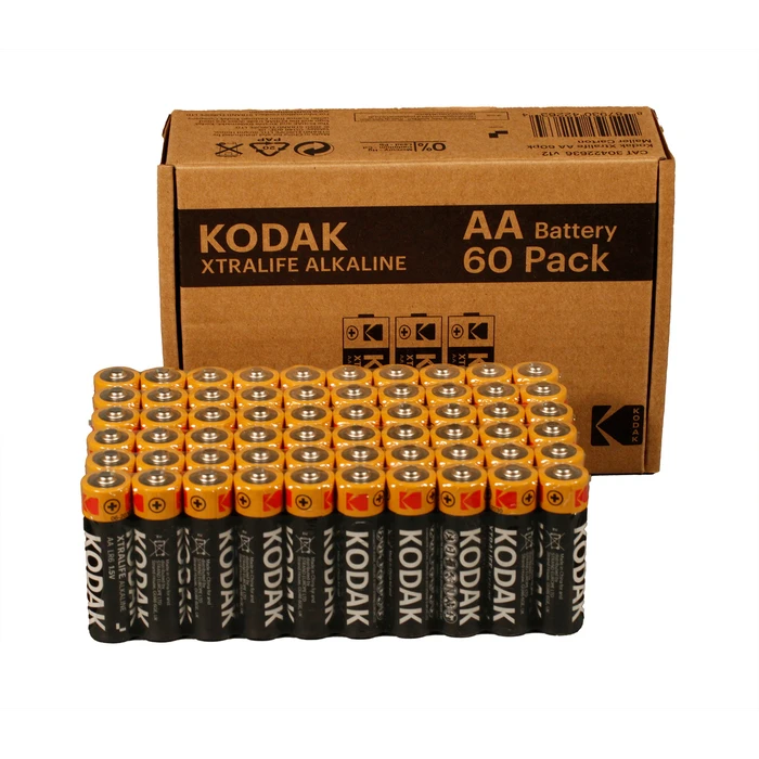 Μπαταρία Αλκαλική Kodak XTRALIFE AA (60 pack)