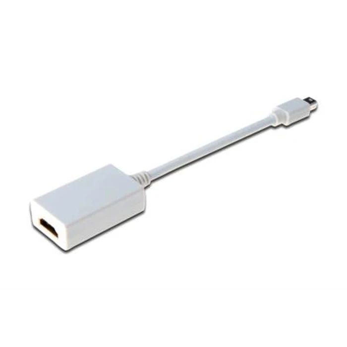 Καλώδιο MiniDisplayPort Assmann Electronic - HDMI, 0.15m mini White