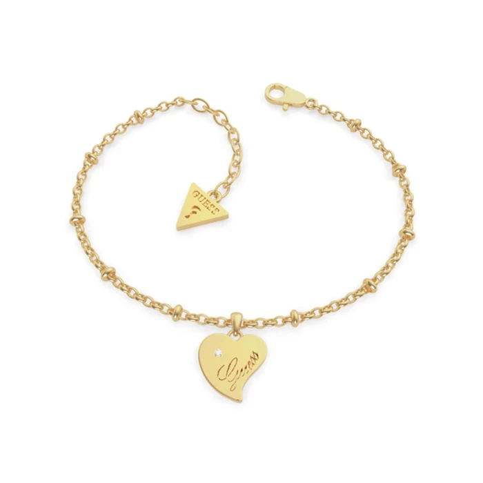 Γυναικείο Βραχιόλι Guess Ubb79010-S (S) από Ατσάλι Golden