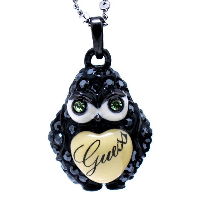Γυναικείο Κολιέ Guess Ubn12021 (46cm) από Ατσάλι Owl Figure
