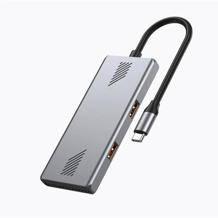 USB Hub GEMBIRD 4 Port A C USB3 2 Gen2 Type C Silver