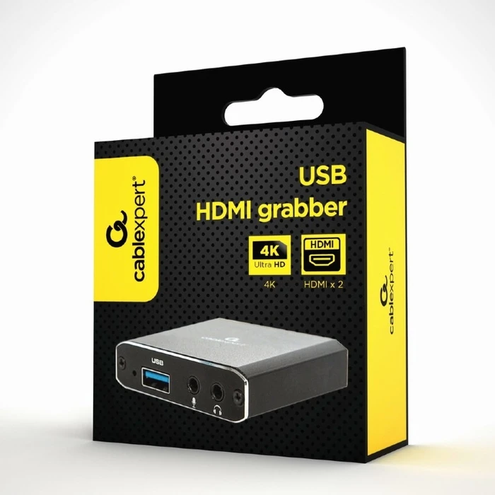 Περιφερειακά Gaming Cablexpert USB HDMI GRABBER 4K PASS-THROUGH HDMI